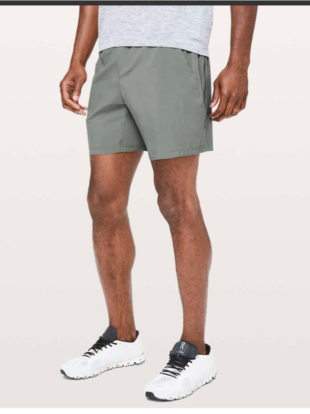 Men's lululemon 7inch XL Performance Shorts in Sage Green